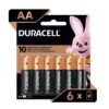 Batería Alcalinas Duracell AA (6 uds)