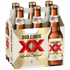 Cerveza Dos XX Equis Ambar Especial, 12 oz