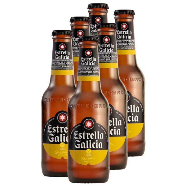 Cerveza-Estrella-Galicia-Sin-Gluten,-11.2-oz-Turn Cerveza Estrella Galicia Sin Gluten, 11.2 oz