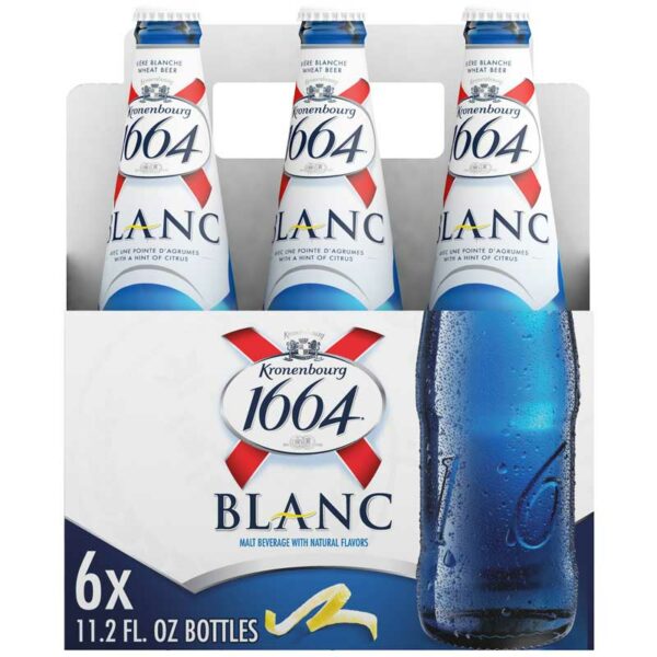 Cerveza Kronenbourg 1664 Blanc, 11.2 oz