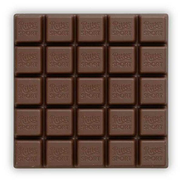 Chocolate Dark Ritter Sport 74% Intenso Peru, 100 g