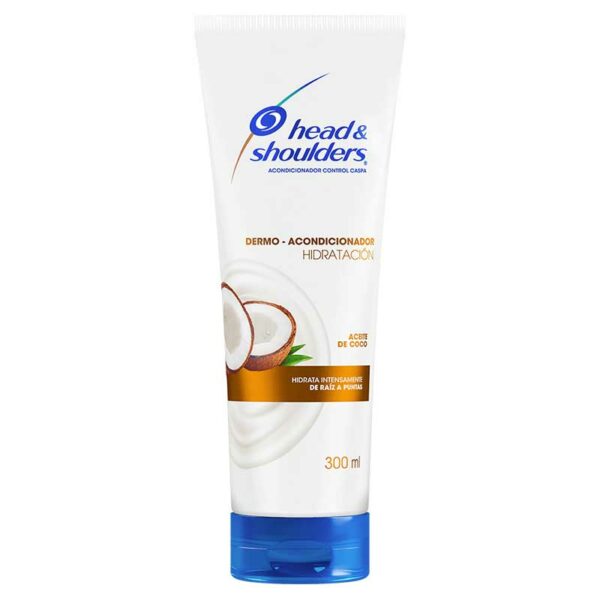 Dermo-Acondicionador-Head-&-Shoulders-Hidratación-Aceite-de-Coco,-300-ml-Front Dermo Acondicionador Head & Shoulders Hidratación Aceite de Coco, 300 ml