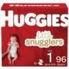 Pañales Huggies Little Snugglers No.1 (96 uds)