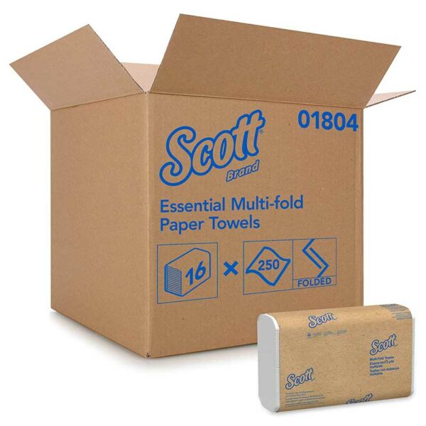 Papel Toalla Scott Multifold 16 x 250 uds