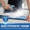Plancha de Vapor PurSteam con Pantalla LCD 1800 w