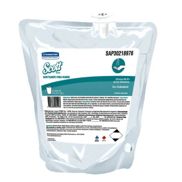 Sanitizante Líquido para Manos Scott en Spray (12 uds x 400 ml)