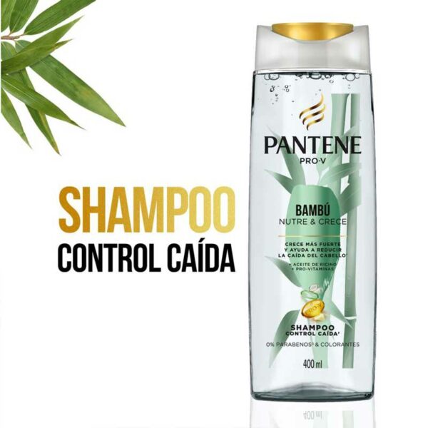 Shampoo Pantene Pro-V Bambú Nutre & Crece, 400 ml