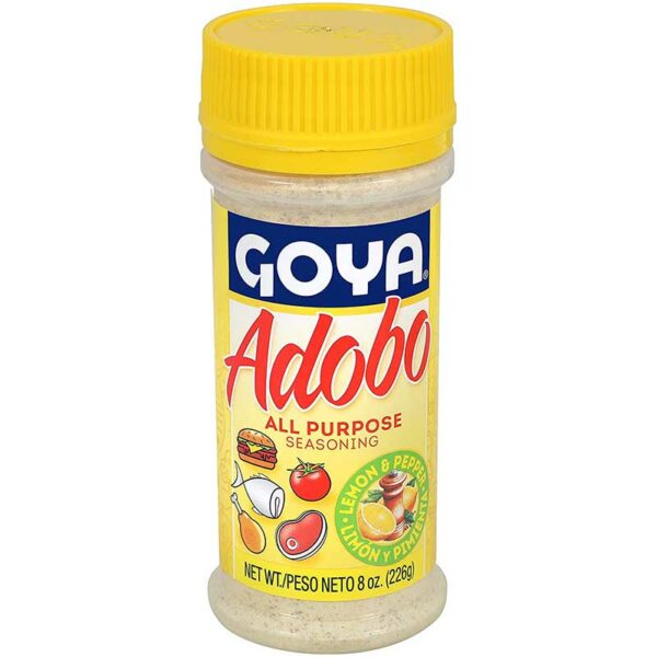 Adobo-Goya-con-Limón-y-Pimienta,-8-oz-Front Adobo Goya con Limón y Pimienta, 8 oz