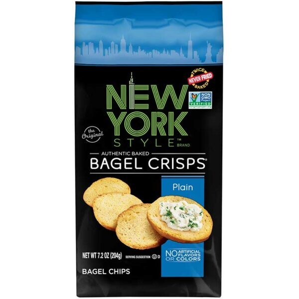 Bagel Chips New York Plain, 7.2 oz