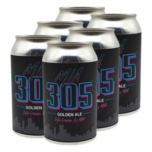 Cerveza MIA 305 Golden Ale, 12 oz