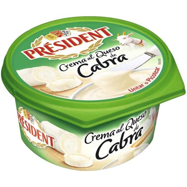 Crema-Président-al-Queso-de-Cabra,-125-g-Turn Crema Président al Queso de Cabra, 125 g