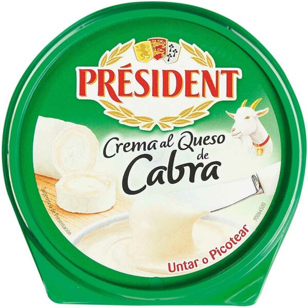 Crema-Président-al-Queso-de-Cabra,-125-g-up Crema Président al Queso de Cabra, 125 g
