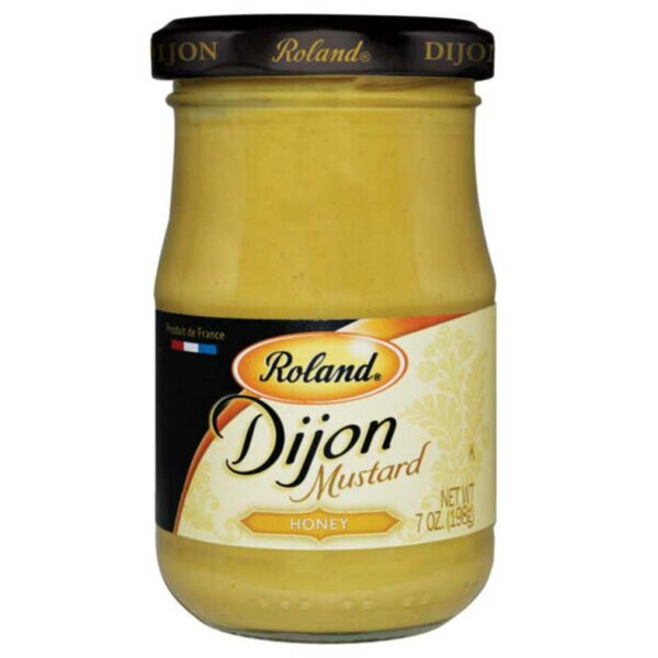 Mostaza-Dijon-Roland-con-Miel,-7-oz-Front Mostaza Dijon Roland con Miel, 7 oz