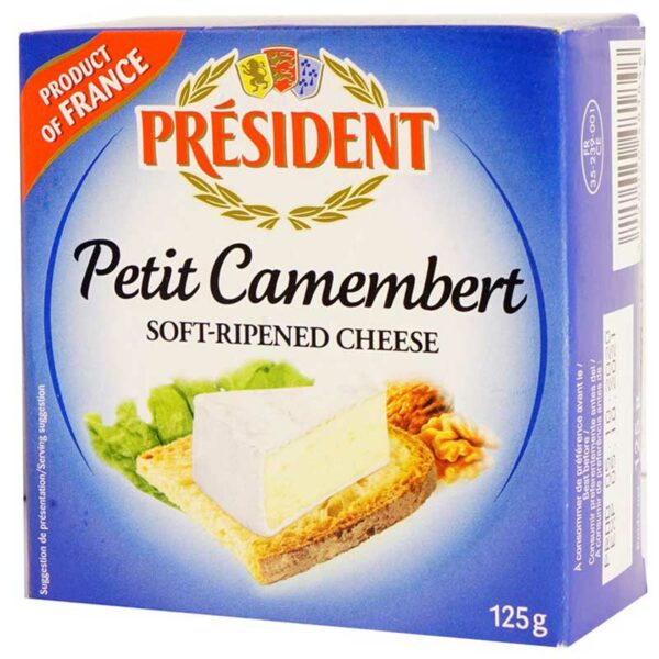 Queso-Président-Peti-Camembert,-125-g-Turn Queso Président Peti Camembert, 125 g