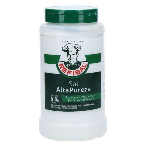 Sal Molida Yodada Refisal Alta Pureza