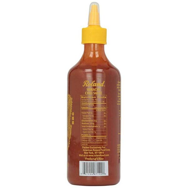 Salsa-de-Chile-Roland-Sriracha,-17-oz-Back Salsa de Chile Roland Sriracha, 17 oz