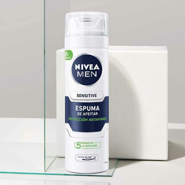 Espuma de Afeitar Nivea Men Sensitive, 200 ml