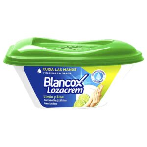 Lavaplatos en Pasta Blancox Lozacream Limón y Aloe, 450 g