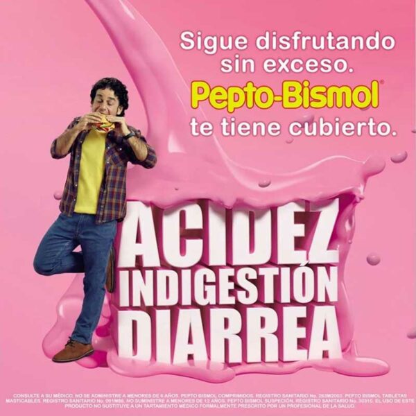 Pepto Bismol Sabor Original, 236 ml