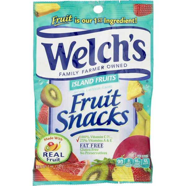 Snacks-Welch's-de-Frutas-Tropicales,-2.25-oz-Front Snacks Welch's de Frutas, 2.25 oz