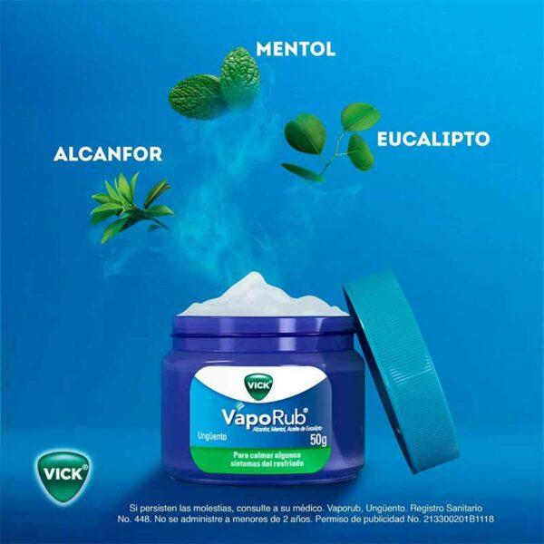 Ungüento Vick VapoRub, 100 g