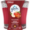 Ambientador-Glade-Vela-Fragancia-Manzana-y-Canela,-3.4-oz-Front Ambientador Glade Vela Fragancia Manzana y Canela, 3.4 oz