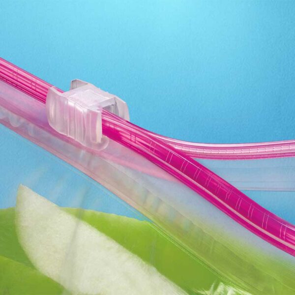 Bolsas Ziploc de Almacenamiento con Cierre Slider 1 Galón (15 uds)