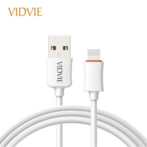Cable Vidvie Lightning 2.4A 200 cm