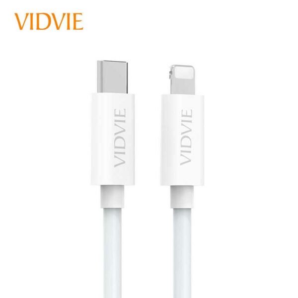 Cable Vidvie Type-C a Lightning 18 Watts