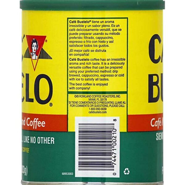 Café Molido Bustelo Descafeinado, 10 oz