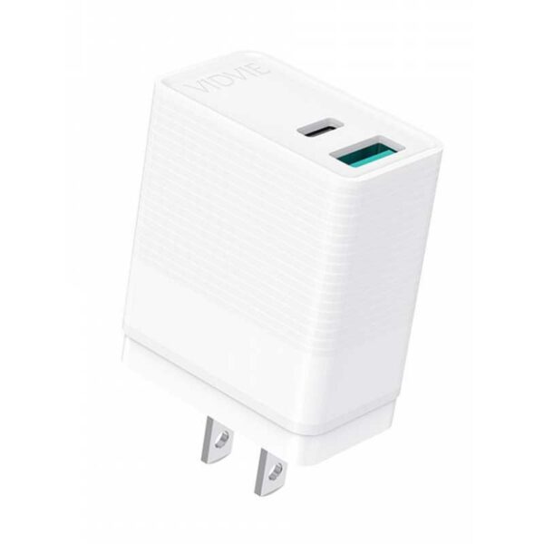 Cargador Vidvie 20 Watts PLM323C sin Cable
