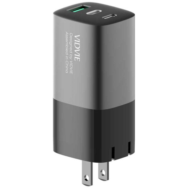 Cargador Vidvie 65 Watts XL-PLM320 Sin Cable