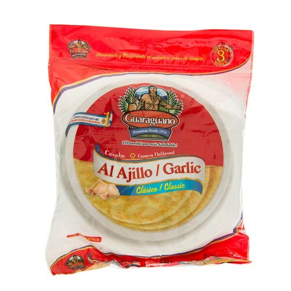 Casabe-Al-Ajillo-Guaraguanó-Clasico,-4-oz-Front Casabe Al Ajillo Guaraguanó Clasico, 4 oz