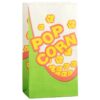 Funda de Papel Kraft 1/2B Pop Corn 6.50" x 3.54" x 2.36" sin Asa (100 uds)