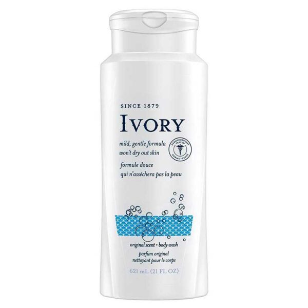 Jabón Líquido de Baño Ivory Clean Original, 21 oz