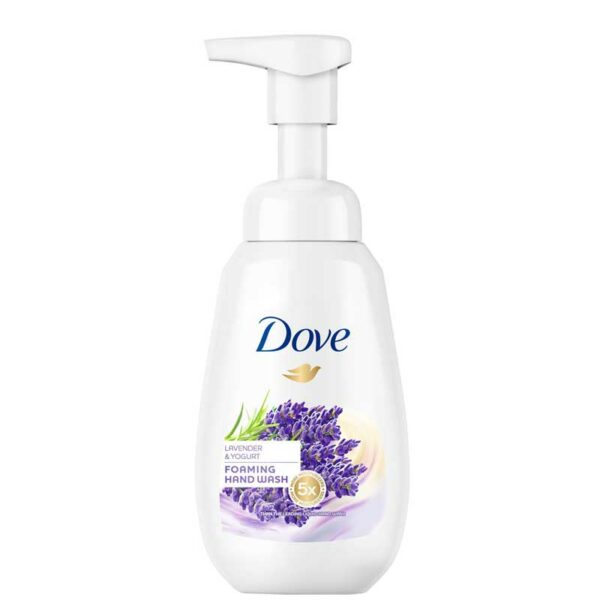 Jabon-para-Mano-Dove-Lavanda-Front Jabón en Espuma Lavamanos Dove Lavanda y Yogurt, 6.8 oz