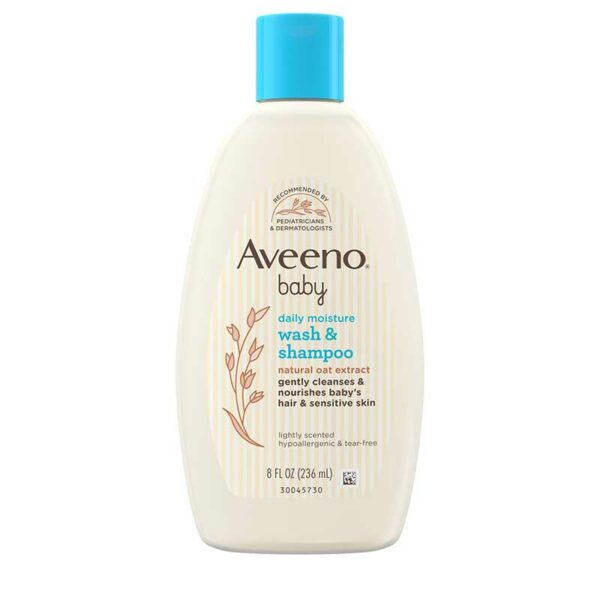Jabón y Shampoo Para el Cuerpo Aveeno Extracto de Avena