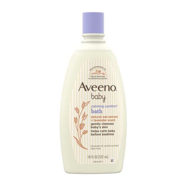 Jabón-Aveeno-Calming-Comfort-Lavanda-y-Vainila,-18-oz-Turn-2 Jabón Aveeno Calming Comfort Lavanda y Vainila, 18 oz