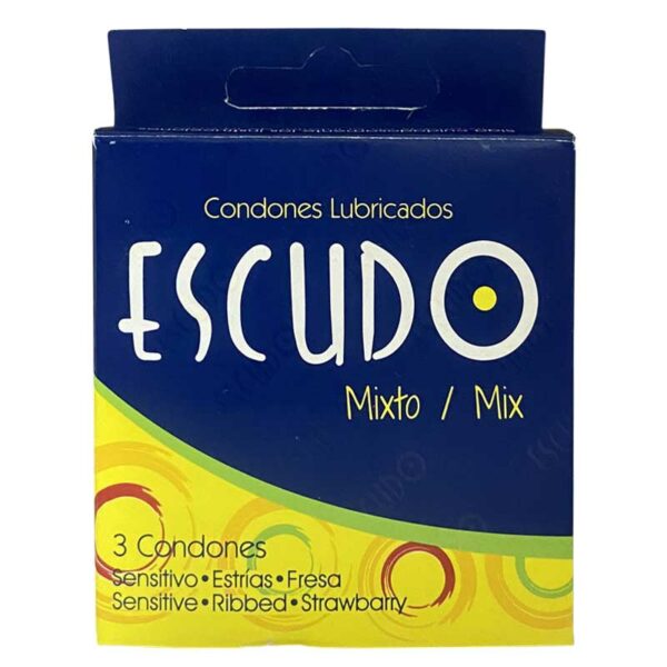 Preservativos Escudo Lubricados, 3 uds