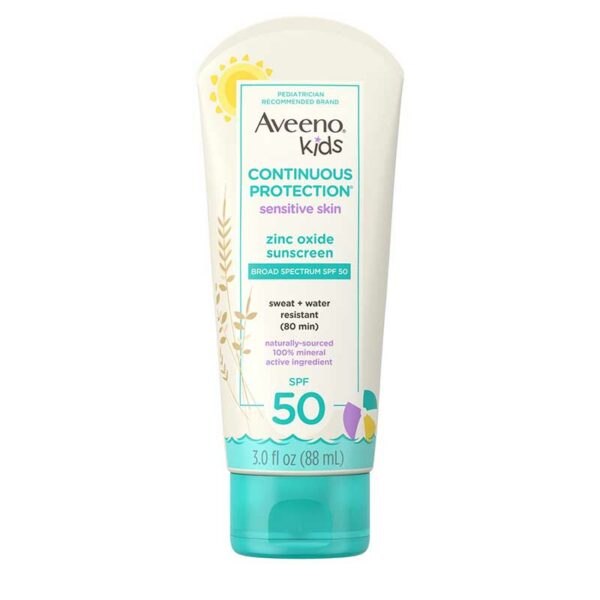 Protector Solar Mineral Aveeno Protección Continua, 3 oz