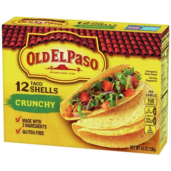 Taco-Old-El-Paso-Crunchy-(12-uds)-Turn-2 Taco Duros Old El Paso Crunchy (12 uds)