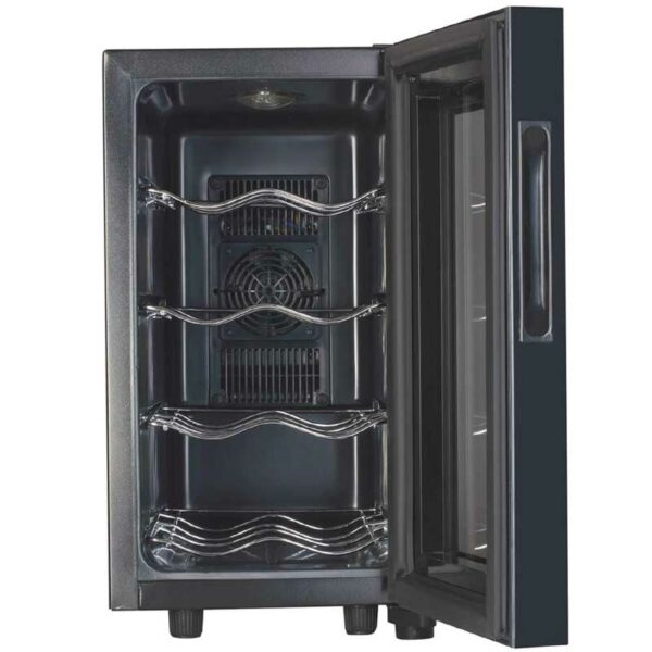 Vinera Frigidaire Negra 8 Botellas