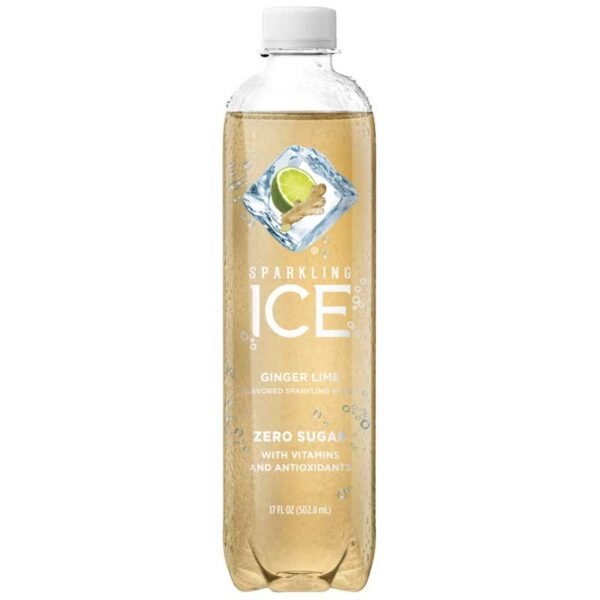 Agua-Carbonatada-Sparkling-Ice-Jengibre-y-Limón,-17-oz-Front Agua Carbonatada Sparkling Ice, 17 oz