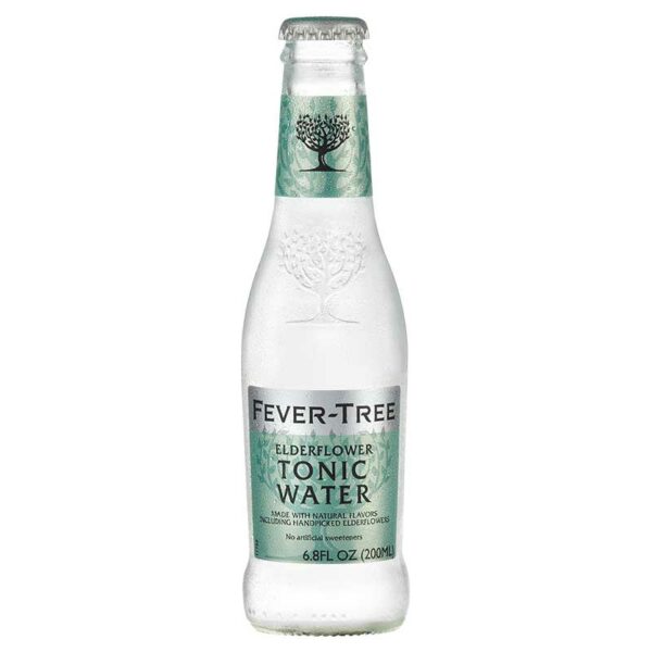 Agua Tónica Fever-Tree Elderflower, 6.8 oz (4 pack)