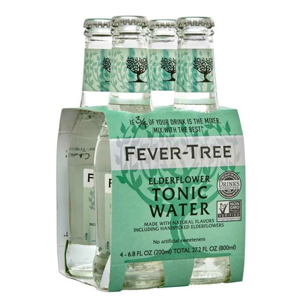 Agua-Tónica-Fever-Tree-Elderflower,-6.8-oz-(4-pack)-Turn Agua Tónica Fever-Tree Elderflower, 6.8 oz (4 pack)