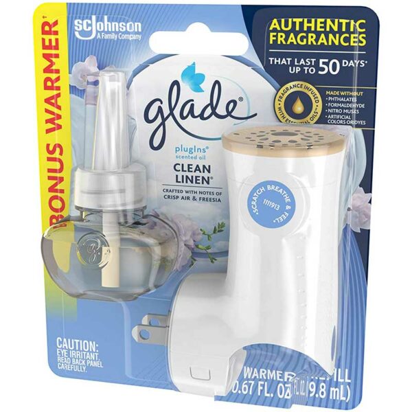 Ambientador-Glade-Automatic-de-Piso-Fragancia-Lino-Fresco,-0.67-oz-Turn Ambientador Glade Automatic de Piso Fragancia Lino Fresco, 0.67 oz