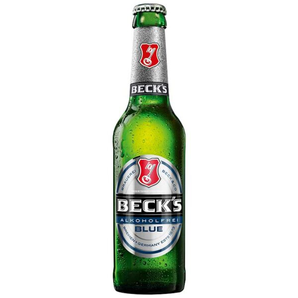 Cerveza Beck's Blue sin Alcohol, 11.2 oz
