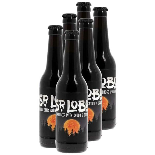 Cerveza Sr Lobo, 11.2 oz