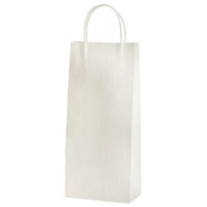 Funda de Papel Kraft 5D 12.40" x 5.5" x 3.54" con Asa (50 uds)