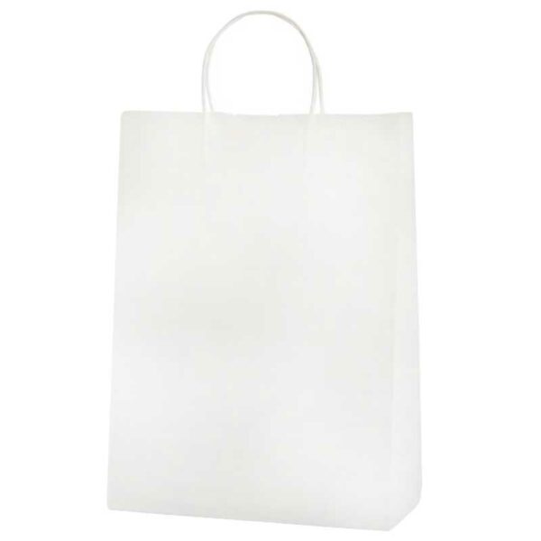 Funda de Papel Kraft 25D 16.54" x 11.81" x 5.51" con Asa (50 uds)